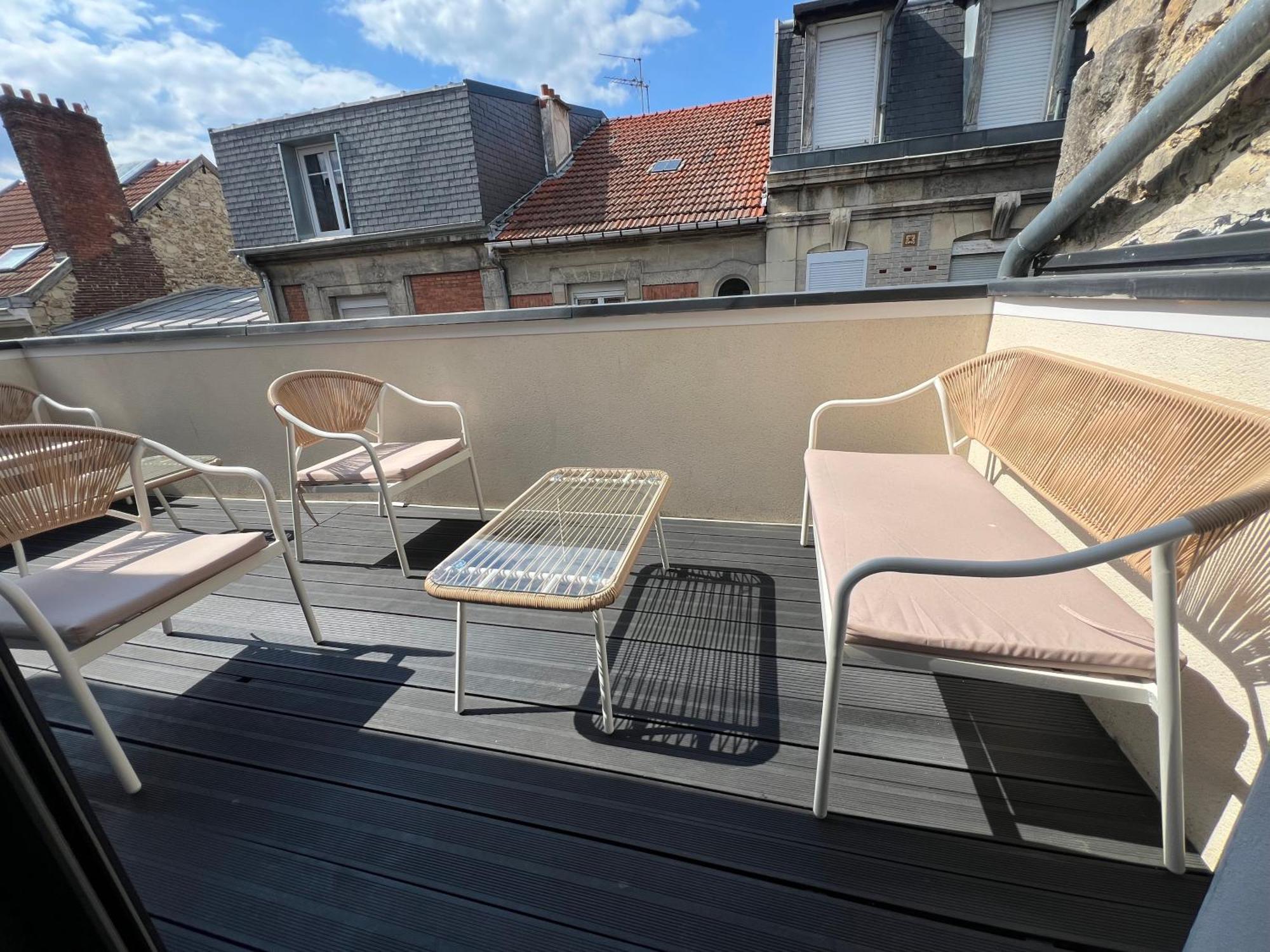 Mm Suites Town House Terrasse Реймс Экстерьер фото