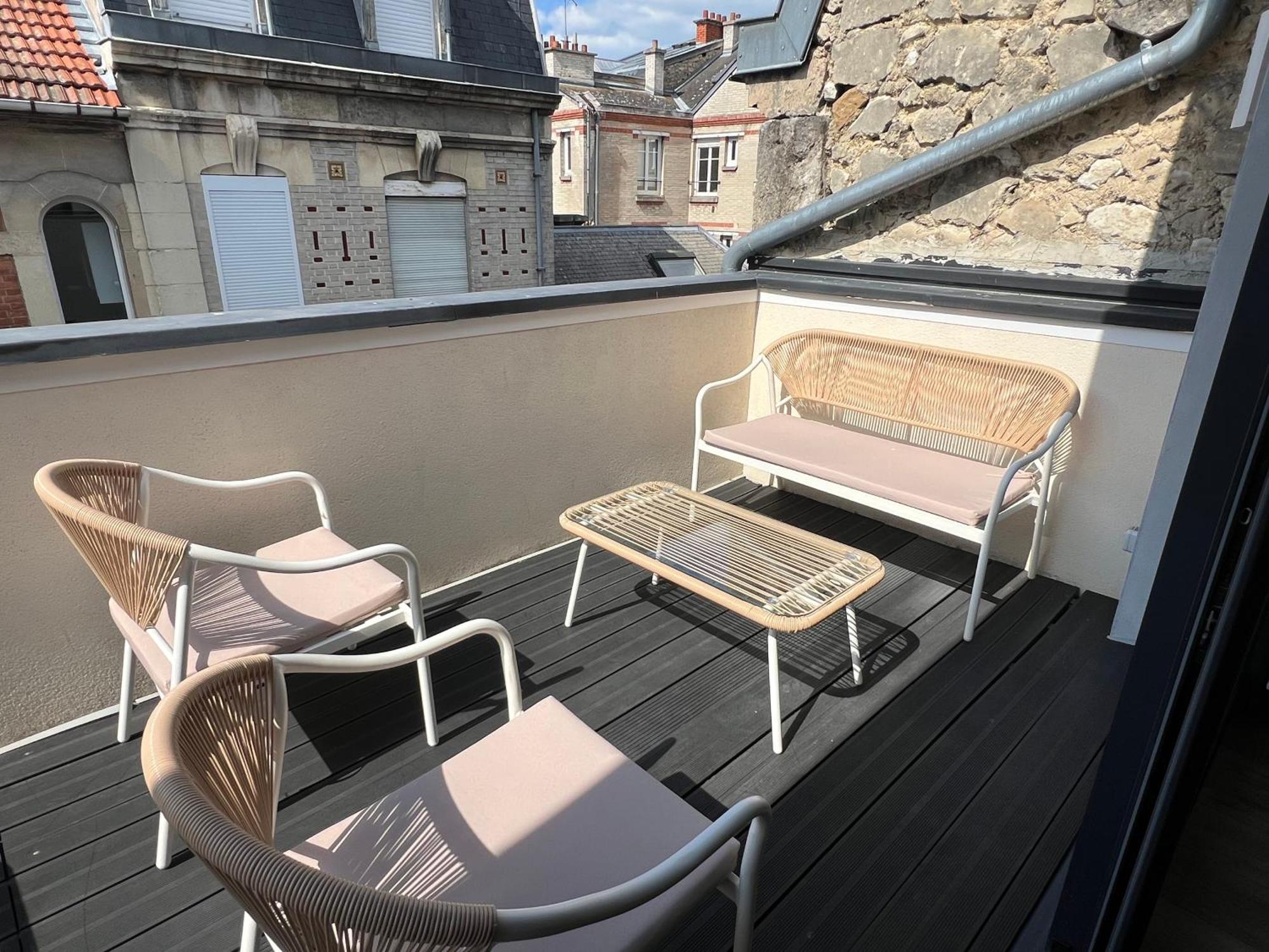 Mm Suites Town House Terrasse Реймс Экстерьер фото